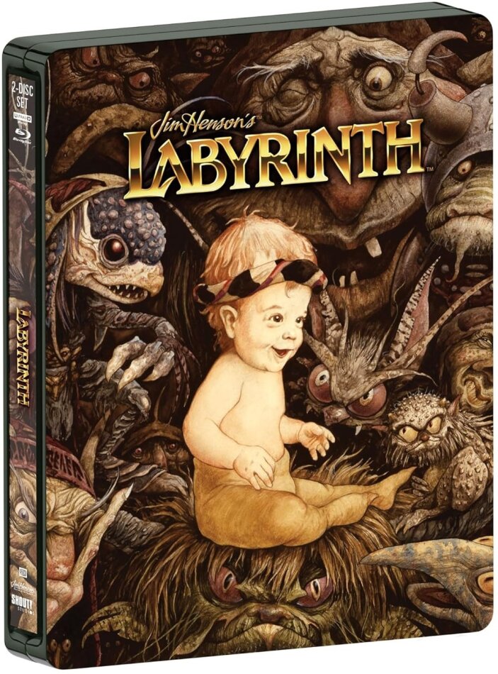 Labyrinth (1986) Limited Edition, Steelbook, 4K Ultra HD + Blu-ray