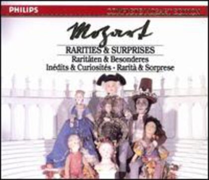 Wolfgang Amadeus Mozart (1756-1791), Sir Neville Marriner & Academy of St. Martin in the Fields - Rarities & Surprises - Rarit&auml;ten & Besonderes - Mozart Edition Vol. 45 (3 CDs)