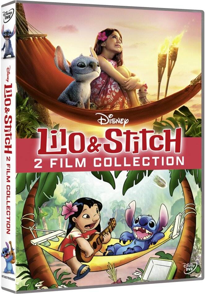 Lilo & Stitch (2002) / Lilo & Stitch (2025) - 2 Film Collection 2 DVDs