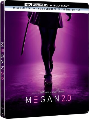 M3GAN 2.0 (2025) (Version non censur&eacute;e, Kinoversion, Limited Edition, Steelbook, 4K Ultra HD + Blu-ray)