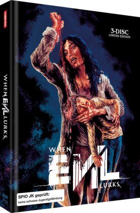 When Evil Lurks (2023) (Cover D, Limited Collector's Edition, Mediabook, Uncut, Blu-ray + DVD)