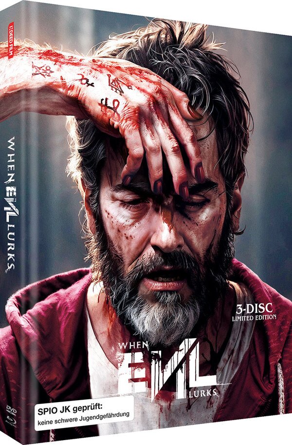 When Evil Lurks (2023) Cover F, Limited Collector's Edition, Mediabook, Uncut, Blu-ray + DVD