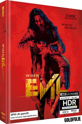 When Evil Lurks (2023) (Cover C, Limited Collector's Edition, Mediabook, 4K Ultra HD + Blu-ray)