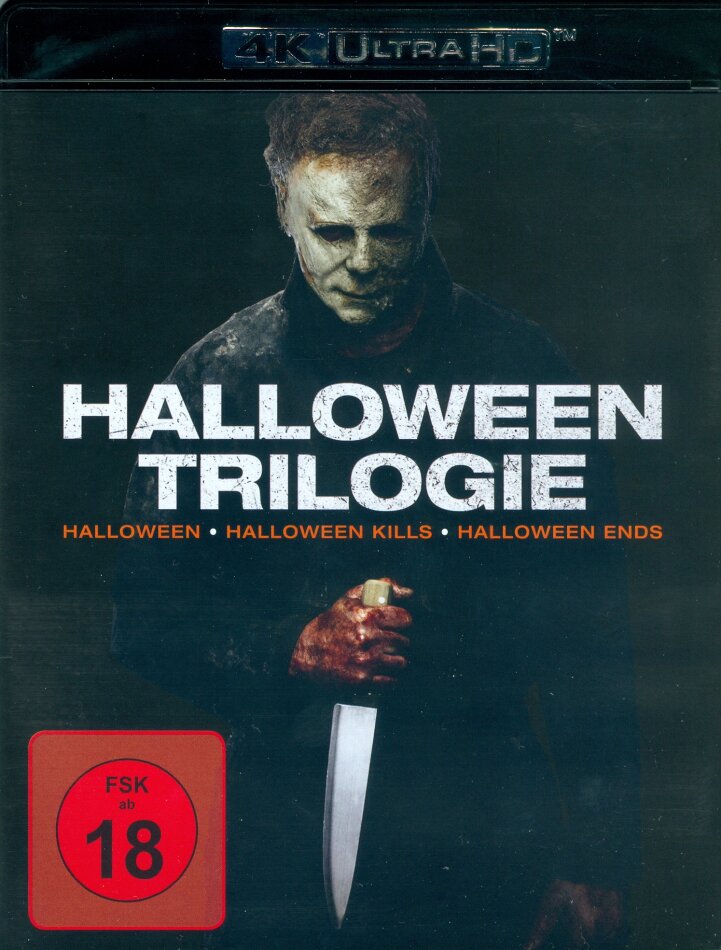 Halloween Trilogy - Halloween (2018) / Halloween Kills (2021) / Halloween Ends (2022) 3 4K Ultra HDs