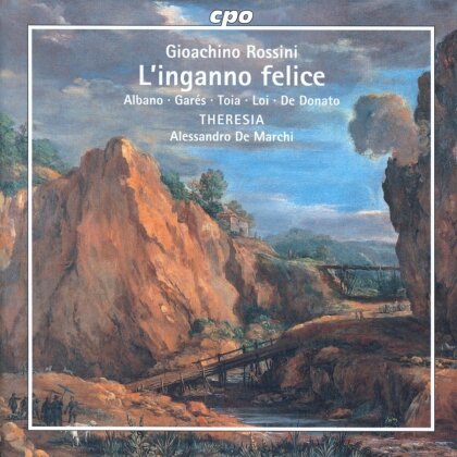 Antonio Gares, Gioachino Rossini (1792-1868), Alessandro De Marchi & THERESIA - L'Inganno Felice (2 CDs)
