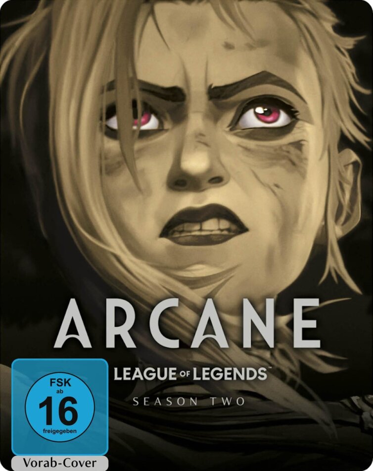 Arcane - League of Legends - Staffel 2 Limited Edition, Steelbook, 3 4K Ultra HDs + Blu-ray