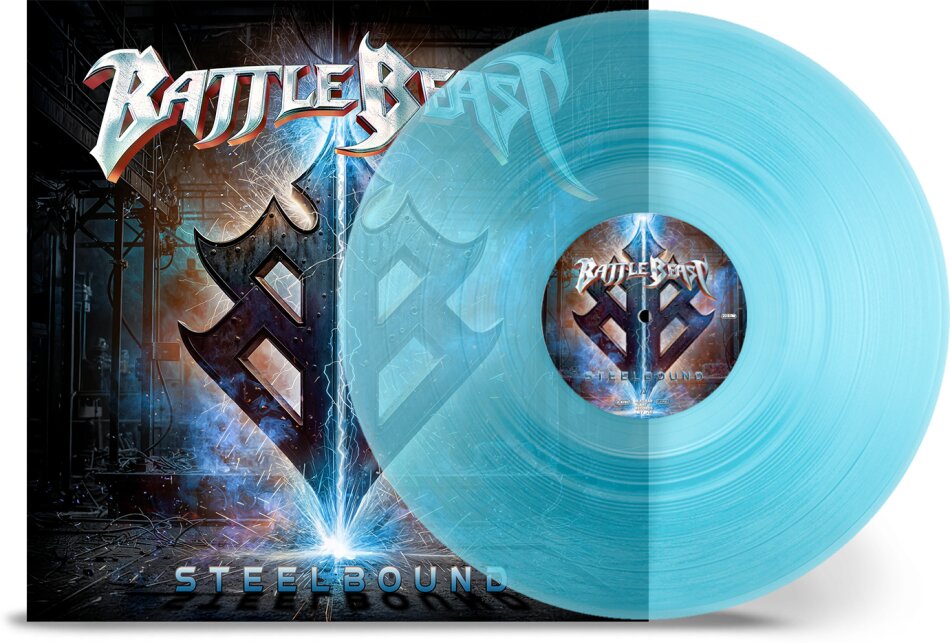 Battle Beast - Steelbound Gatefold, Transparent Curacao Vinyl, LP