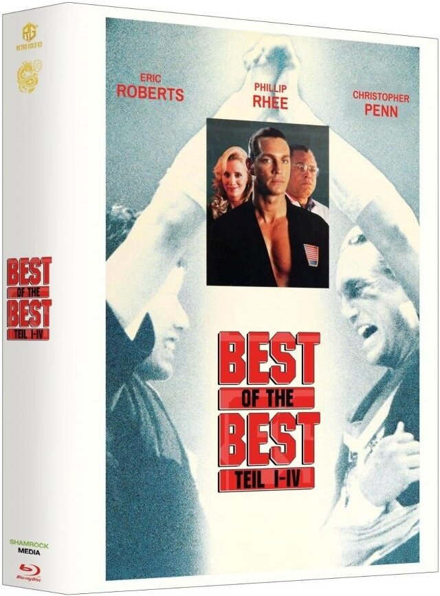 Best of the Best 1-4 - Complete Collection Cover C, Limited Edition, Mediabook, 4 Blu-rays