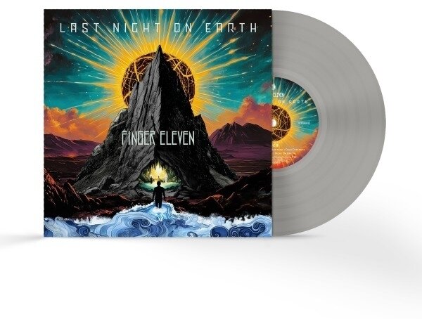 Finger Eleven - Last Night On Earth Metallic Silver Vinyl, LP