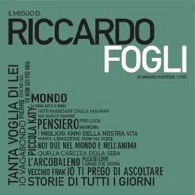 Riccardo Fogli - Il Meglio Di Riccardo Fogli 2025 Reissue, 2 CDs