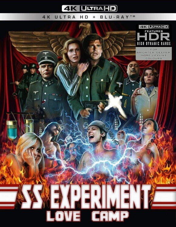 SS Experiment Love Camp (1976) The Italian Collection, 4K Ultra HD + Blu-ray