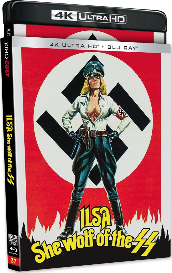 Ilsa: She Wolf of the SS (1975) Kino Cult, 4K Ultra HD + Blu-ray