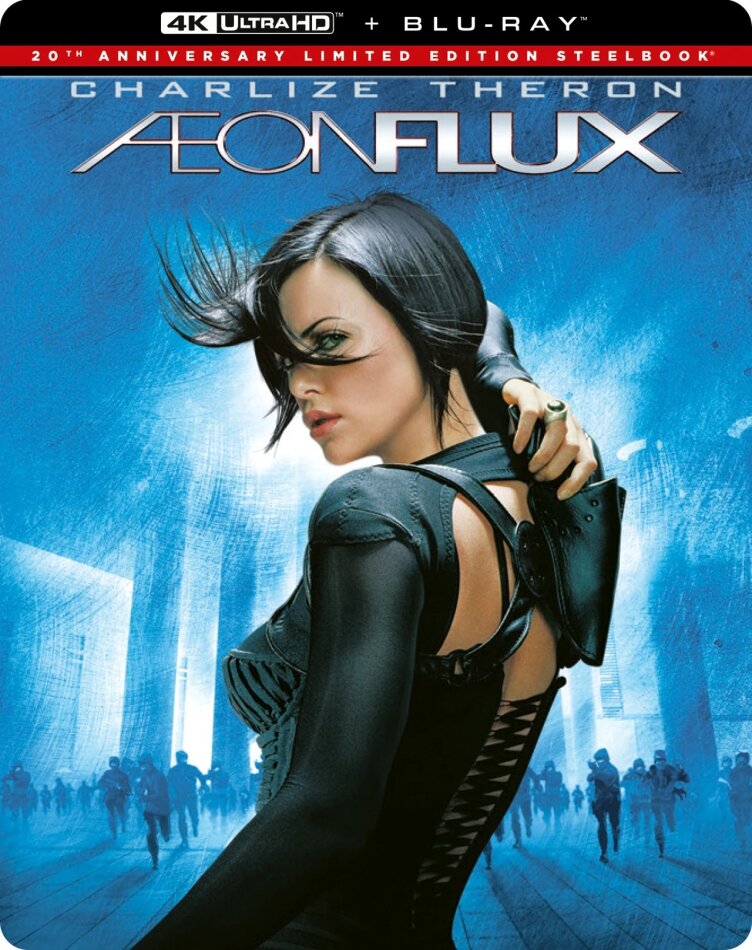 Aeon Flux (2005) 20th Anniversary Limited Edition, Steelbook, 4K Ultra HD + Blu-ray