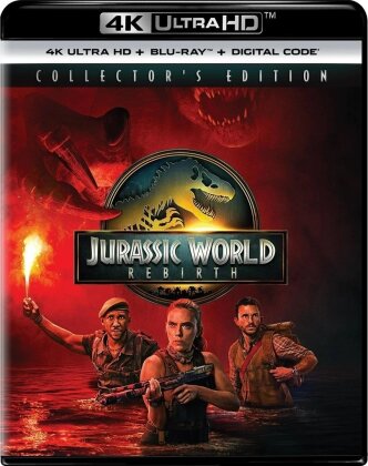 Jurassic World: Rebirth (2025) (Collector's Edition, 4K Ultra HD + Blu-ray)
