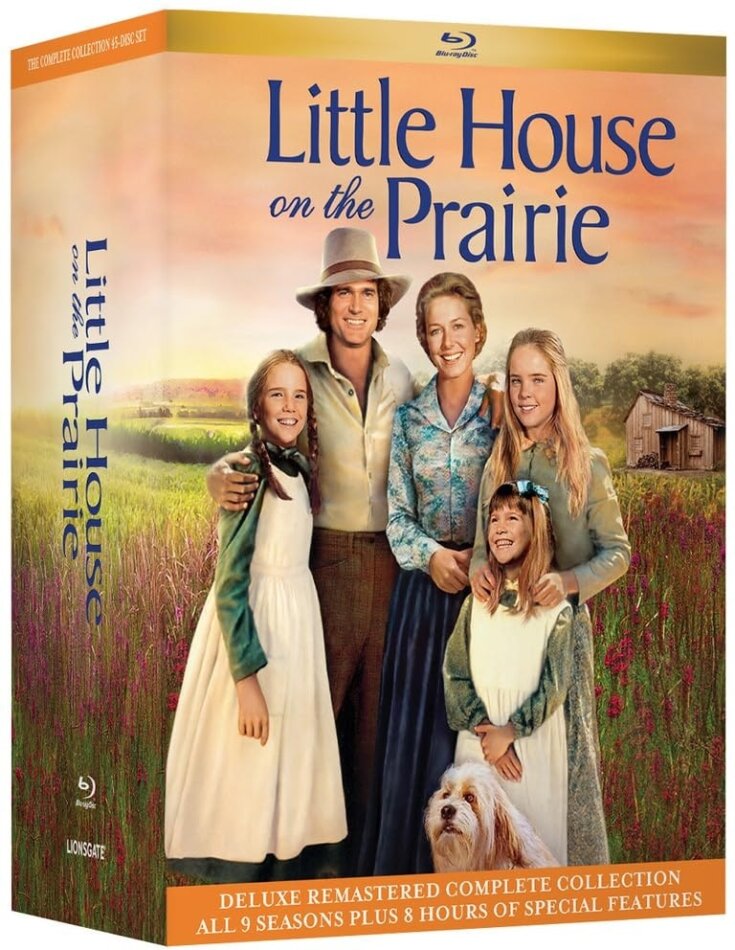 Little House on the Prairie - The Complete Collection Deluxe Edition, Remastered, 45 Blu-rays