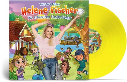 Helene Fischer - Die sch&ouml;nsten Kinderlieder,Tanzen & Feiern (Neon Green Vinyl, LP)