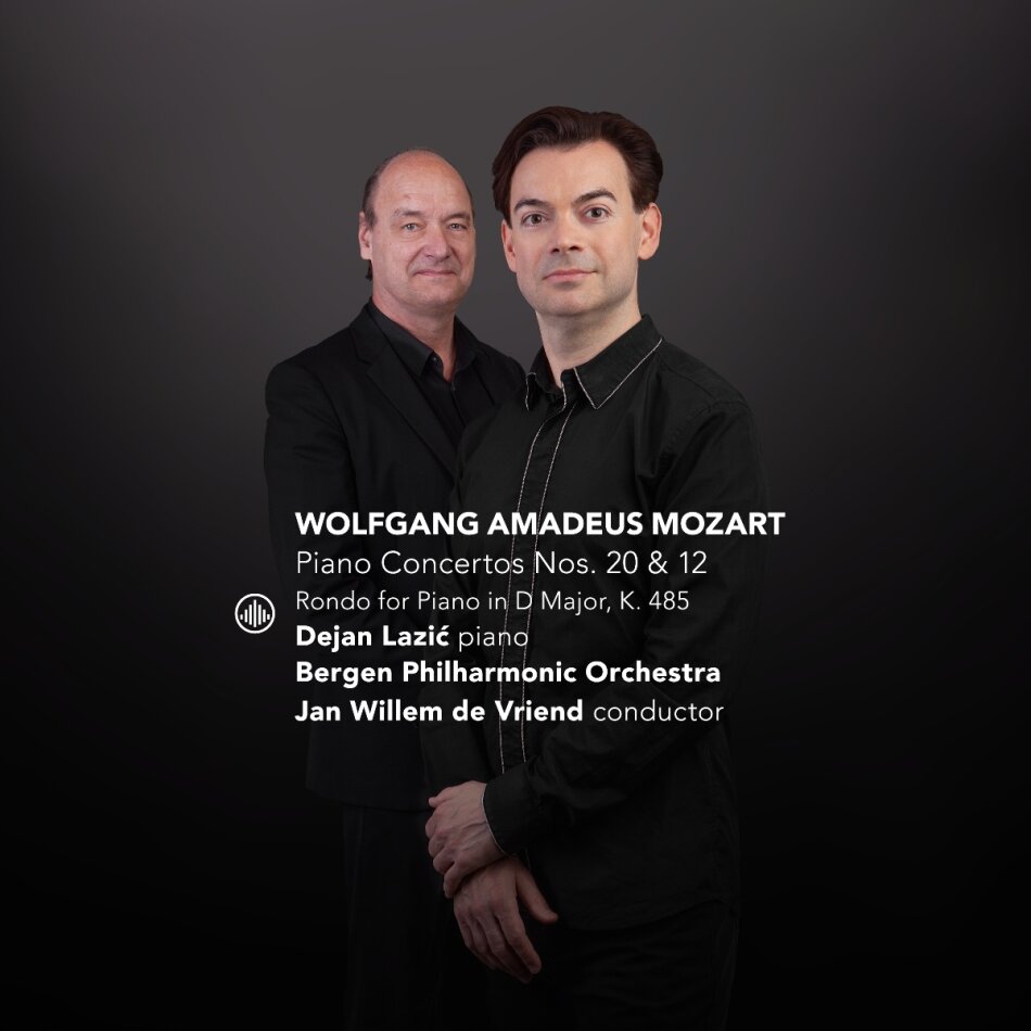 Dejan Lazic, Bergen Philharmonic Orchestra & Wolfgang Amadeus Mozart (1756-1791) - Piano Concertos Nos. 20 & 12 / Rondo For Piano In D Major, K. 485