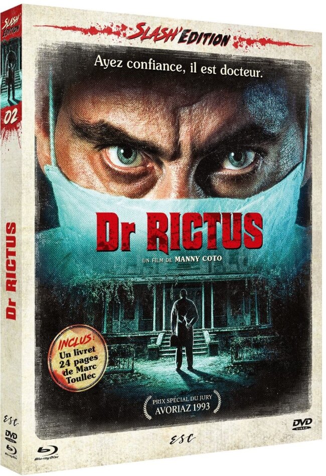 Dr Rictus (1992) Slash Edition, Édition Limitée, Blu-ray + DVD