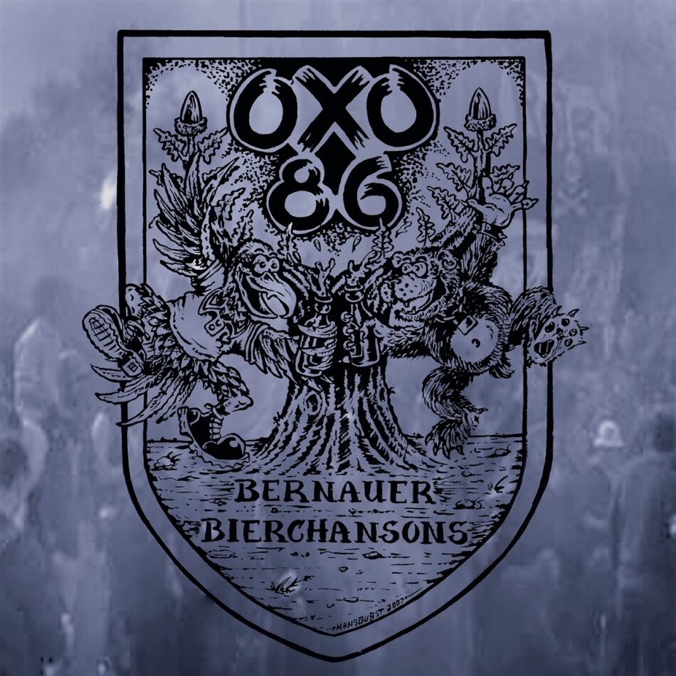 Oxo 86 - Bernauer Bierchansons 2025 Reissue, Sunny Bastards, Ultraclear W/Dark Splatter Vinyl, LP