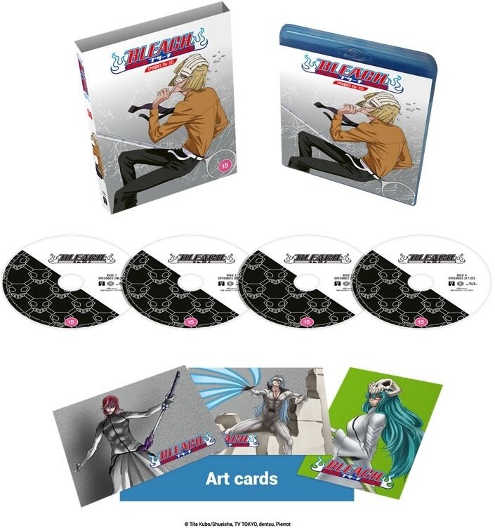 Bleach - Part 8: Episodes 196-223 Limited Standard Edition, 4 Blu-rays