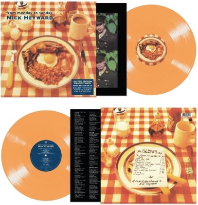 Nick Heyward - From Monday To Sunday (2025 Reissue, Demon Records, Orange Vinyl, LP)