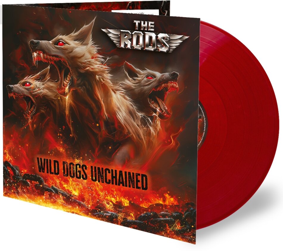 The Rods - Wild Dogs Unchained Gatefold, Splatter Vinyl, LP