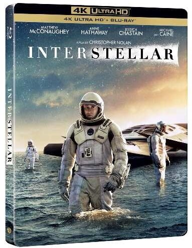 Interstellar (2014) Limited Edition, Steelbook, 4K Ultra HD + 2 Blu-rays