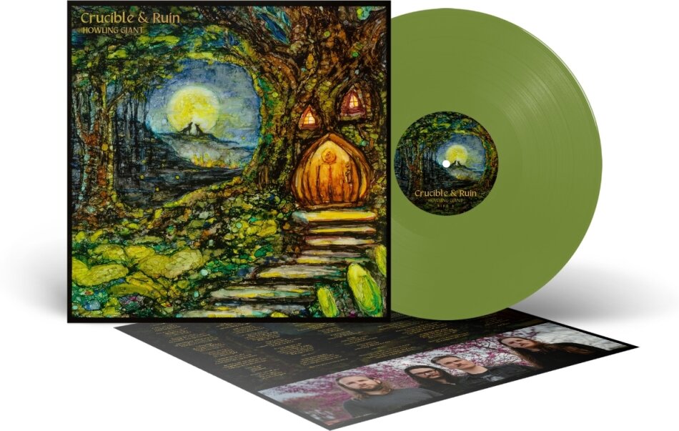 Howling Giant - Crucible & Ruin 140 Gramm, Olive Green Vinyl, LP