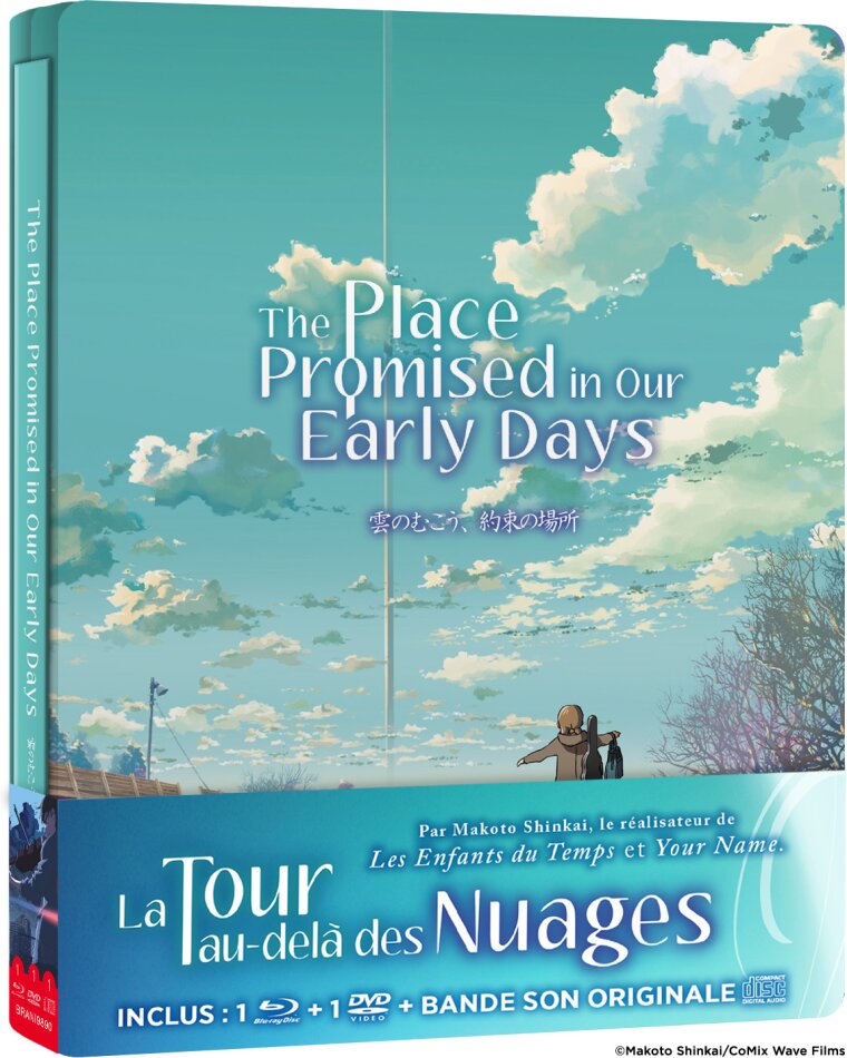 La tour au-delà des nuages (2004) Édition Limitée, Steelbook, Blu-ray + DVD + CD