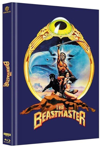 The Beastmaster (1982) Cover C, Extended Edition, Cinema Version, Limited Edition, Mediabook, 4K Ultra HD + Blu-ray