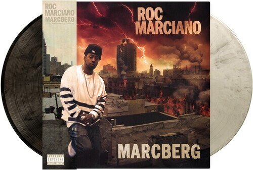 Roc Marciano - Marcberg 2025 Reissue, Next Records, Anniversary Edition, Limited Edition, White/Clear/Smoke Vinyl, 2 LPs
