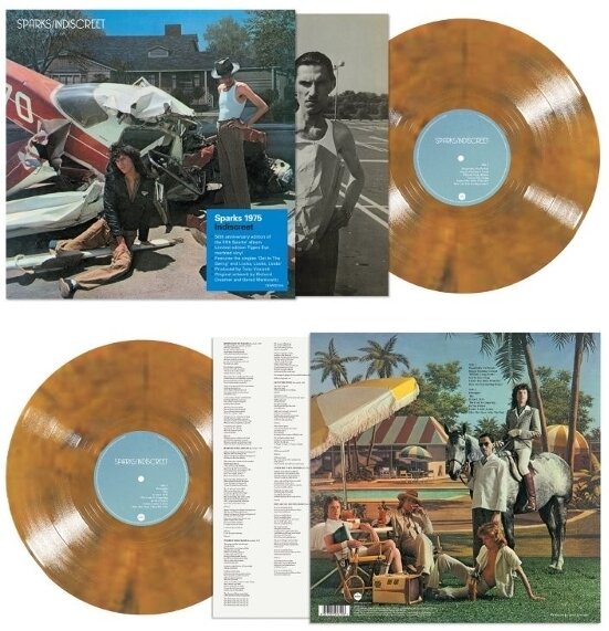 The Sparks - Indiscreet 2025 Reissue, Demon/Edsel, 50th Anniversary Edition, Limited Edition, Colored, LP