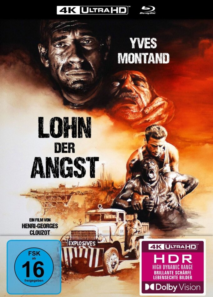 Lohn der Angst (1953) Édition Collector Limitée, Mediabook, 4K Ultra HD + Blu-ray