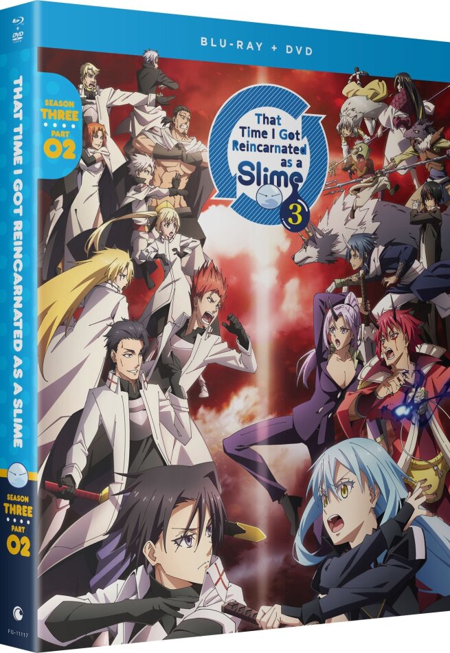 That Time I Got Reincarnated as a Slime 3 - Season 3 - Part 2 2 Blu-ray + 2 DVD