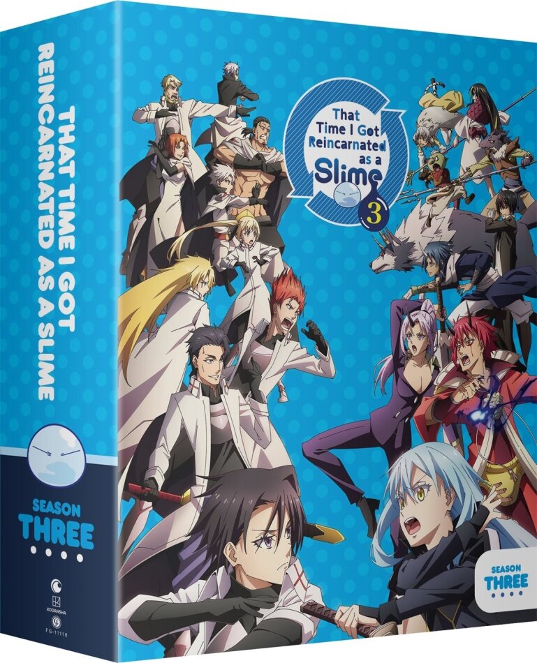 That Time I Got Reincarnated as a Slime 3 - Season 3 - Part 2 Limited Edition, 2 Blu-rays + 2 DVDs