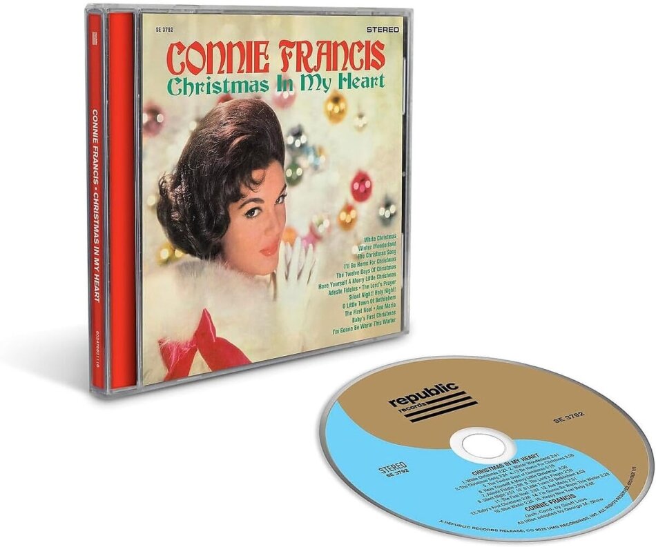 Connie Francis - Christmas In My Heart 2025 Reissue, Republic Records