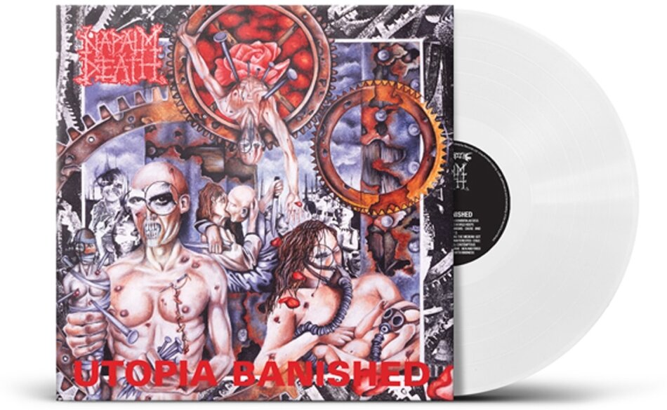 Napalm Death - Utopia Banished 2025 Reissue, pHD Exclusive, White Vinyl, LP