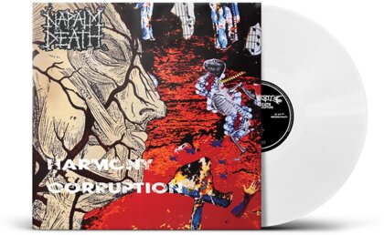 Napalm Death - Harmony Corruption (2025 Reissue, PHD Exclusive, White Vinyl, LP)