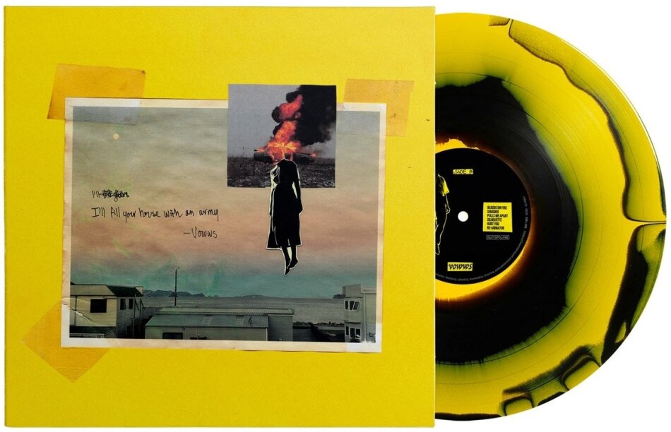 Vowws - I'Ll Fill Your House With An Army Yellow/Black Sunburst Vinyl, LP