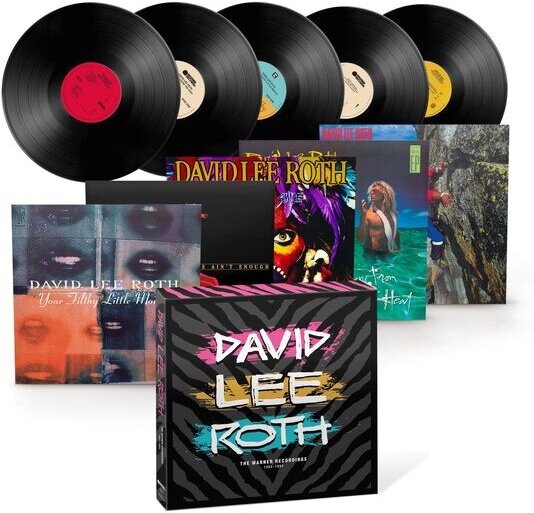 David Lee Roth - Warner Recordings (1985-1994) 5 LPs