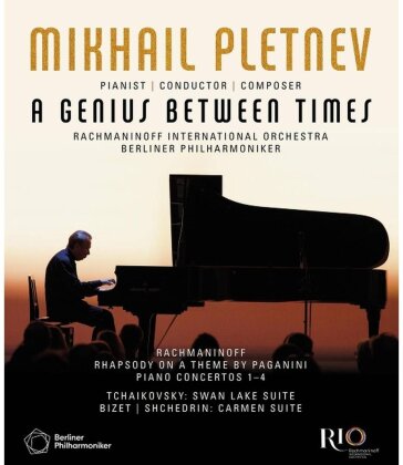 Mikhail Pletnev, Rachmaninoff International Orchestra & Berliner Philharmoniker - Mikhail Pletnev: A Genius Between Times (2 Blu-rays + 4 CDs)