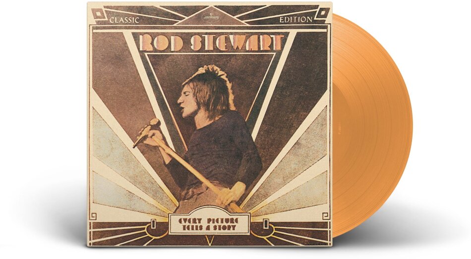Rod Stewart - Every Picture Tells A Story 2025 Reissue, CH Exclusive, Limited Edition, Orange Vinyl, LP