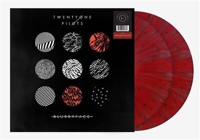 Twenty One Pilots - Blurryface 2025 Reissue, Burgundy Splatter Vinyl, 2 LPs