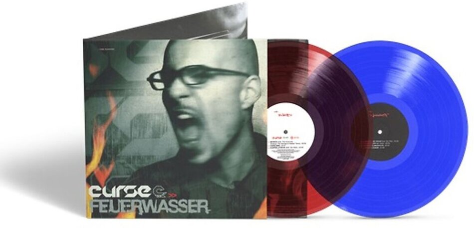 Curse - Feuerwasser 2025 Reissue, BMG Rights Management, 25th Anniversary Edition, Red & Blue Vinyl, 2 LPs