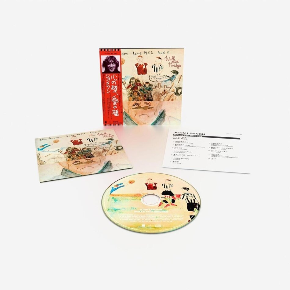 John Lennon - Walls And Bridges 2025 Reissue, SHM-CD, Universal Japan, Japan Edition