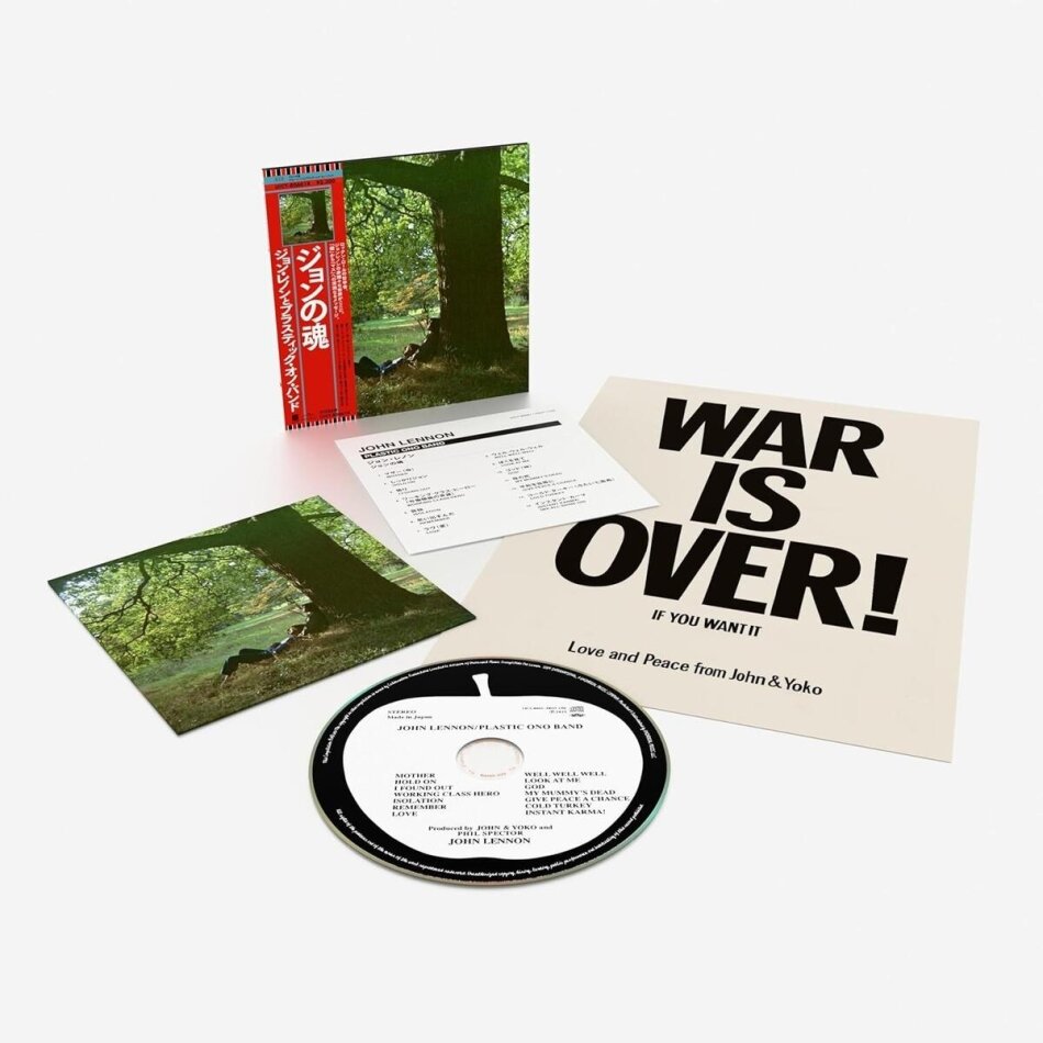 John Lennon - Plastic Ono Band 2025 Reissue, SHM-CD, Universal Japan, Japan Edition