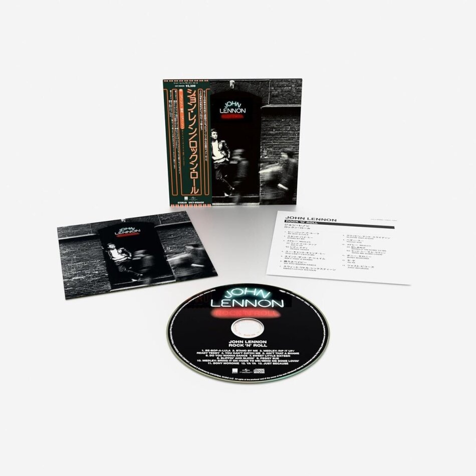 John Lennon - Rock 'n' Roll 2025 Reissue, SHM-CD, Universal Japan, Japan Edition