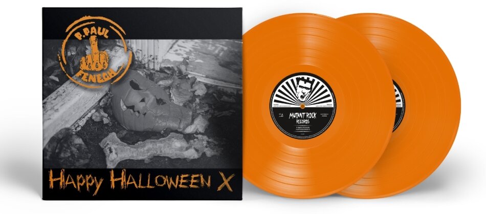 P. Paul Fenech (The Meteors) - Happy Halloween X Orange Vinyl, 2 LPs