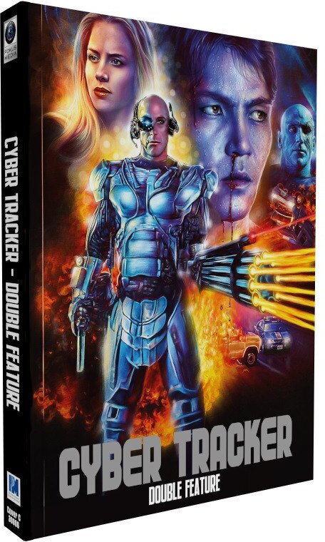 Cyber Tracker 1 & 2 Wattiert, Double Feature, Limited Edition, Mediabook, 2 Blu-rays
