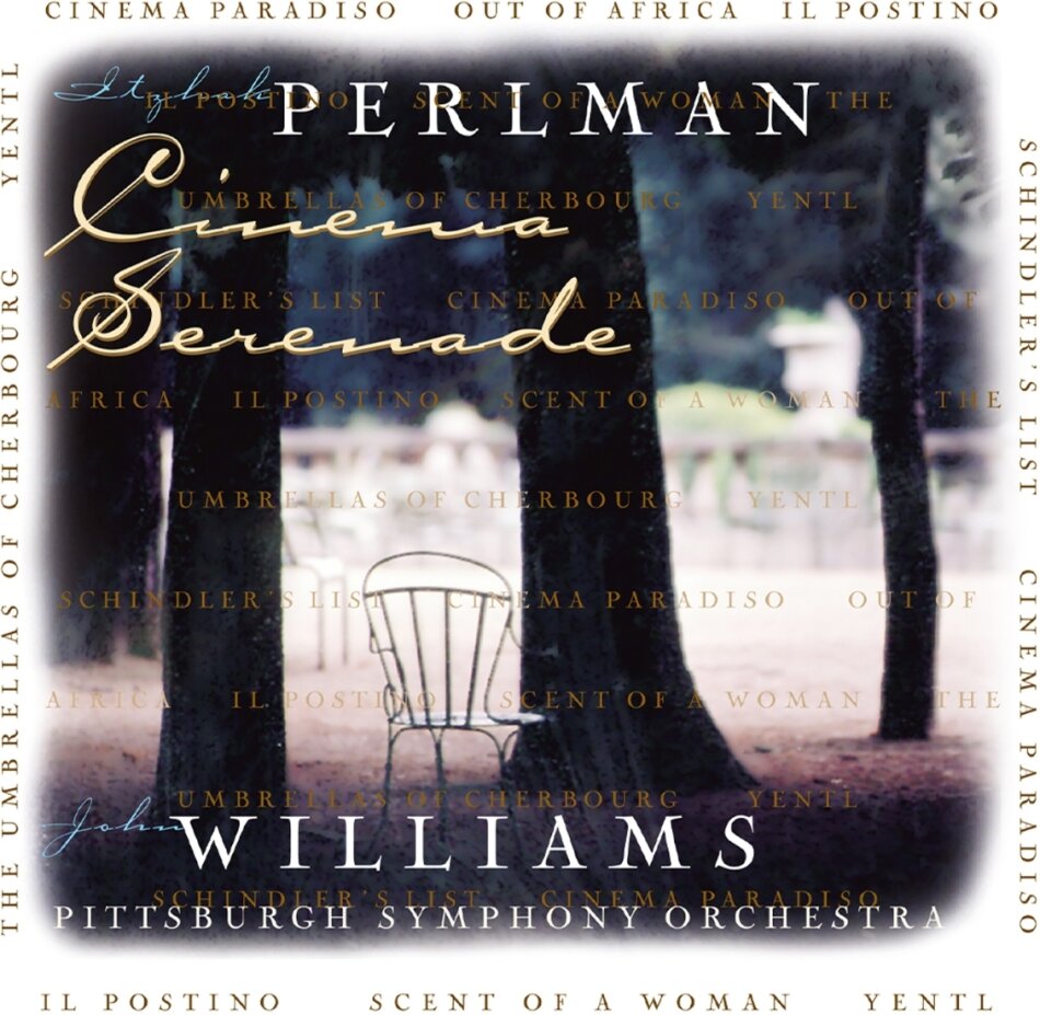 Itzhak Perlman & John Williams (*1932) (Komponist/Dirigent) - Cinema Serenade - OST Music On Vinyl, Colored, LP